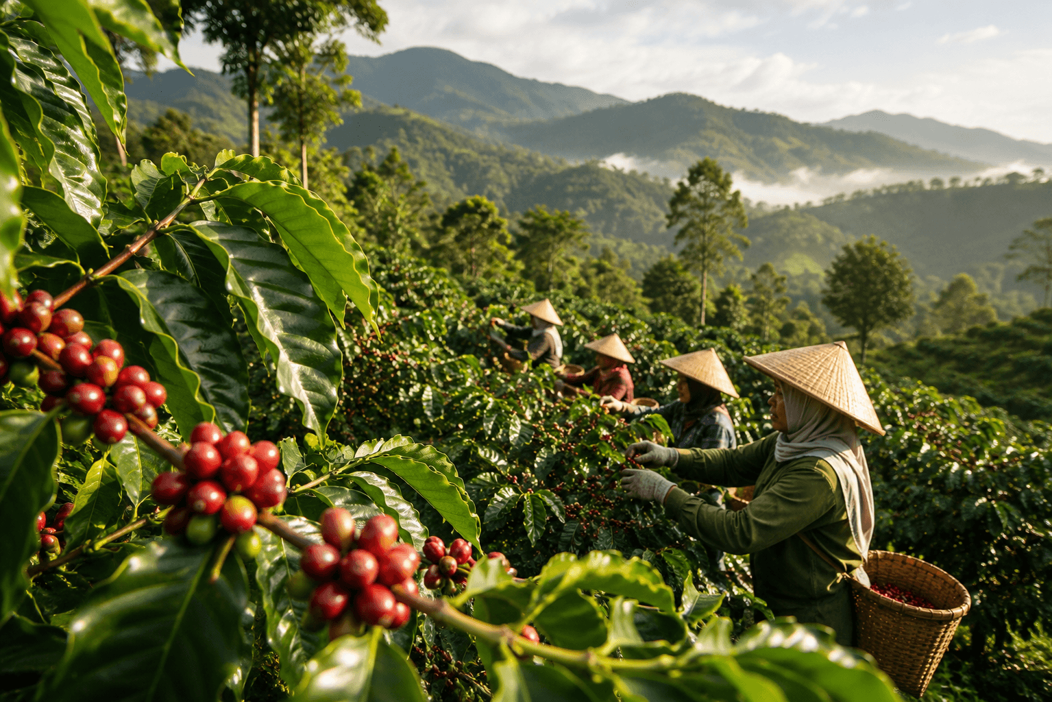 Green Coffee Beans Gayo Aceh pilihan PT Hindia Timur Persada