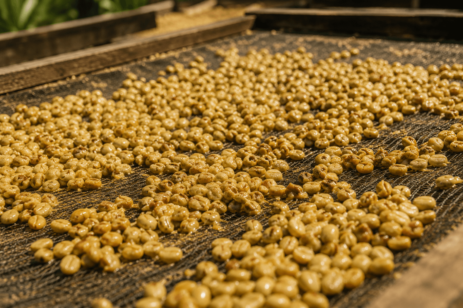 Green beans Gayo Semi Washed Process